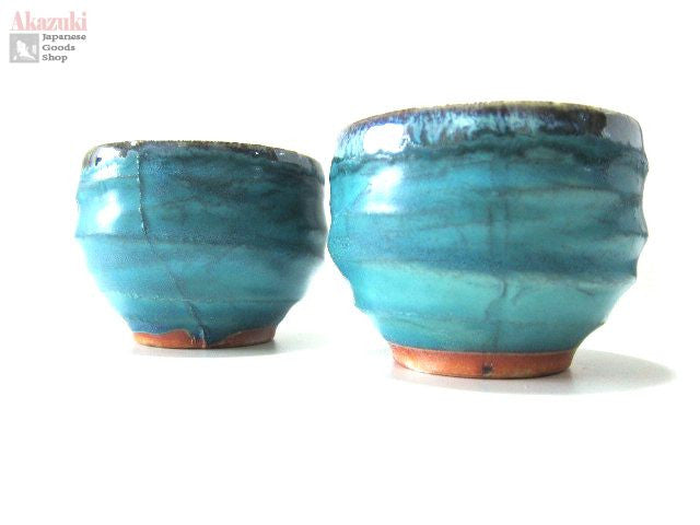 Midori tea cups TEA CUPS TOKONAME CERAMIC