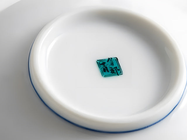 Chidori plate KUTANI PORCELAIN PLATES SMALL PLATES