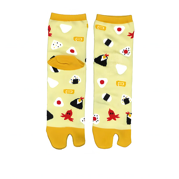 Onigiri socks EUR 36~38 JP 22~24cm MADE IN JAPAN SOCKS TABI UK 3~5 US Men 4~6 US Women 4~6