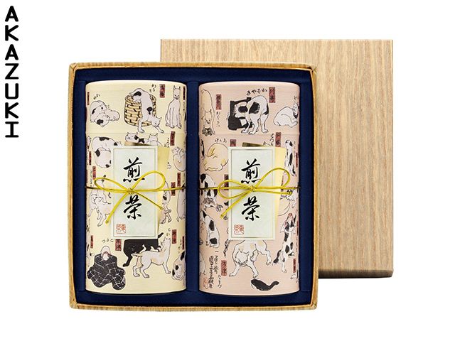 Utagawa tea canisters gift sets GIFT SETS TEA CANISTERS WASHI