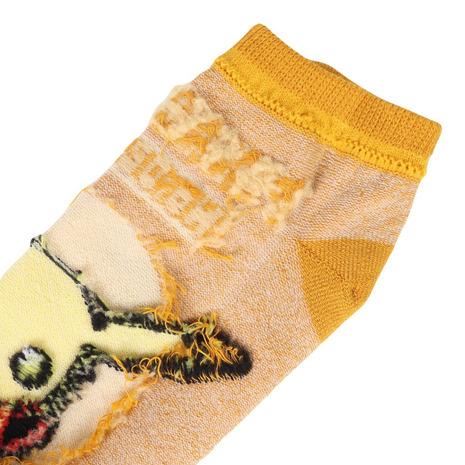 Pikachu socks 025 ANKLE EUR 37~39 JP 23~25cm POKEMON SOCKS UK 4~6 US Men 5~7 US Women 6~8