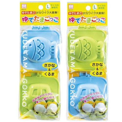 Car and fish egg mold BENTO ACCESSORIES EGG MOLDS