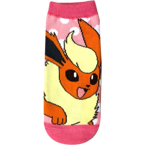 Flareon socks ANKLE EUR 37~39 JP 23~25cm POKEMON SOCKS UK 4~6 US Men 5~7 US Women 6~8