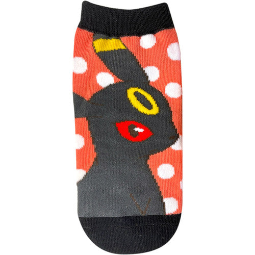 Umbreon socks ANKLE EUR 37~39 JP 23~25cm POKEMON SOCKS UK 4~6 US Men 5~7 US Women 6~8