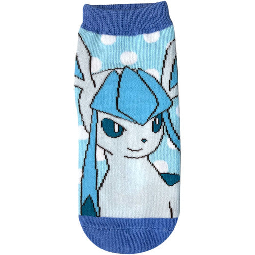 Glaceon socks ANKLE EUR 37~39 JP 23~25cm POKEMON SOCKS UK 4~6 US Men 5~7 US Women 6~8