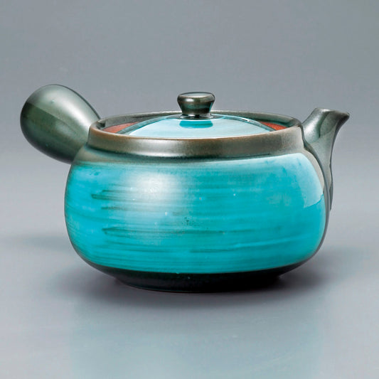 Emerald kyusu teapot TEAPOTS