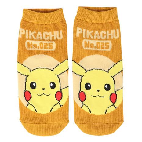 Pikachu socks 025 ANKLE EUR 37~39 JP 23~25cm POKEMON SOCKS UK 4~6 US Men 5~7 US Women 6~8