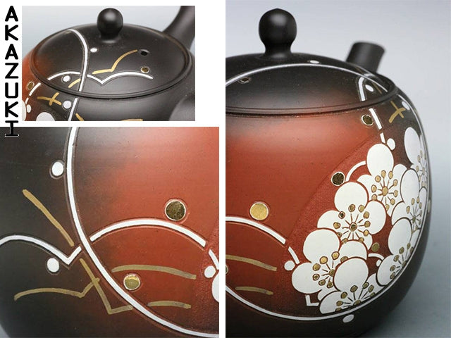 Ume Kinsai teapot TEAPOTS TOKONAME CERAMIC