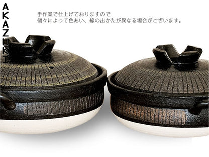 Donabe Tokusa BANKO CERAMIC COOKWARE DONABE CLAY POTS POTS