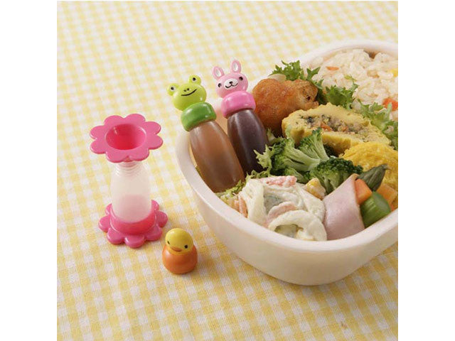 Tarebin Animal with Funnel BENTO ACCESSORIES SAUCE CONTAINERS