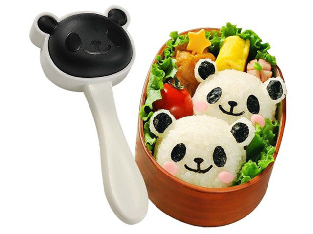 Onigiri panda kit BENTO ACCESSORIES FOOD CUTTERS KIT ONIGIRIS RICE MOLDS