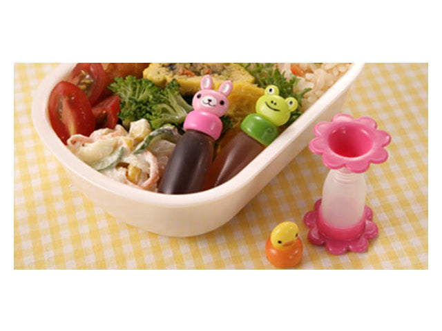 Tarebin Animal with Funnel BENTO ACCESSORIES SAUCE CONTAINERS