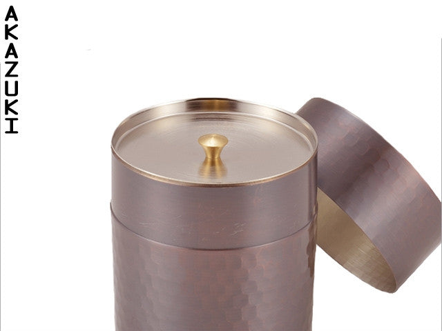 Copper tea canisters GIFT SETS TEA CANISTERS