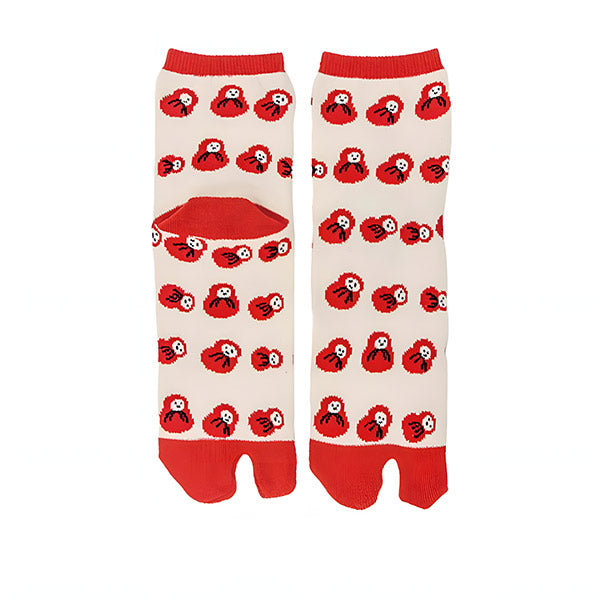 Daruma socks EUR 36~38 JP 22~24cm MADE IN JAPAN SOCKS TABI UK 3~5 US Men 4~6 US Women 4~6