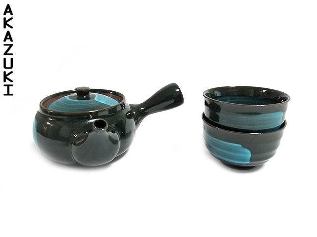 Emerald tea set MINO CERAMIC TEA SETS