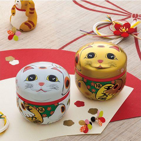 maneki-neko gift sets GIFT SETS MANEKI NEKO TEA CANISTERS