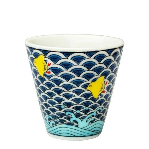 Chidori cup DRINKWARE KUTANI PORCELAIN SAKE CUPS