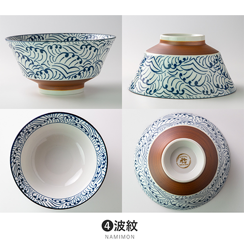 Namimon Ramen bowls BOWLS MINO CERAMIC RAMEN BOWLS