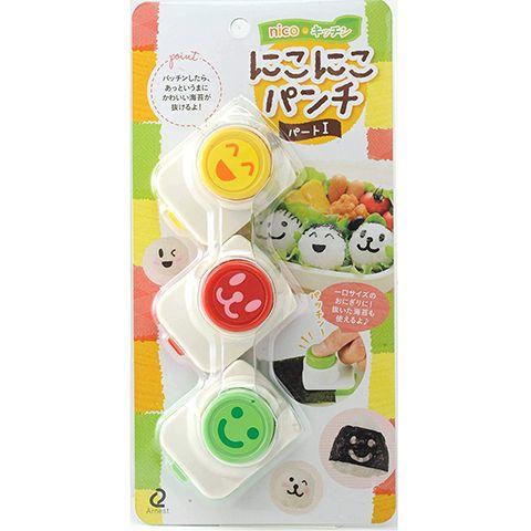 Nori Punch cutters set BENTO ACCESSORIES FOOD CUTTERS