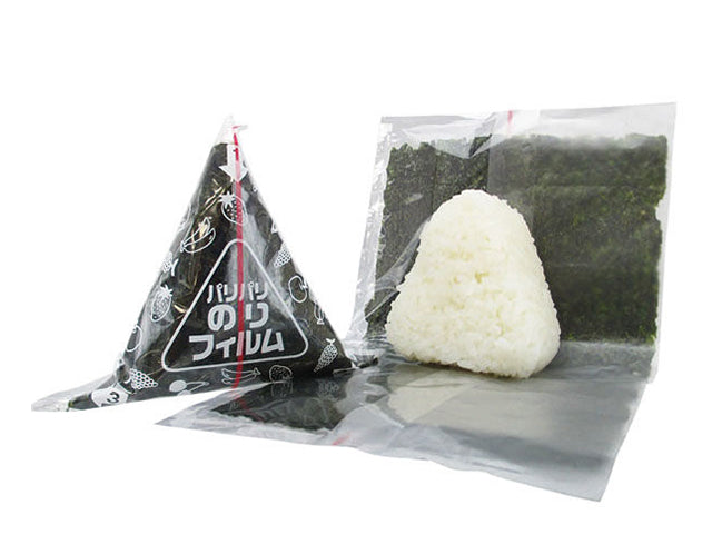 Onigiri film wrap BENTO ACCESSORIES FOOD WRAPS ONIGIRIS SUSHIS UTENSILS