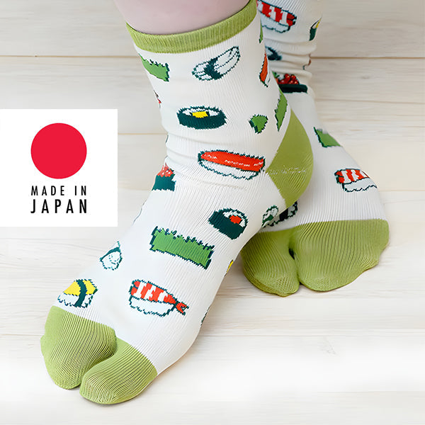 Sushi socks EUR 36~38 JP 22~24cm MADE IN JAPAN SOCKS TABI UK 3~5 US Men 4~6 US Women 4~6