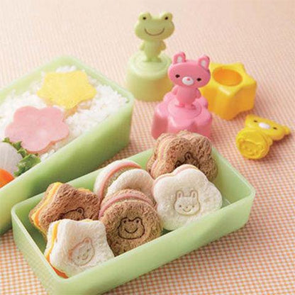 Bread Cutter Sets "Animal Stamp" BENTO ACCESSORIES FOOD CUTTERS