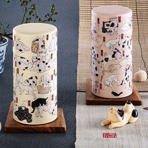 Utagawa tea canisters gift sets GIFT SETS TEA CANISTERS WASHI