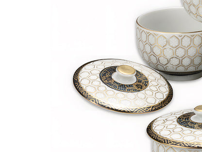 Chaki tea set GIFT SETS KUTANI PORCELAIN TEA SETS