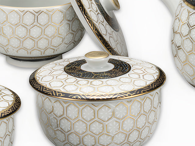 Chaki tea set GIFT SETS KUTANI PORCELAIN TEA SETS