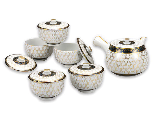 Chaki tea set GIFT SETS KUTANI PORCELAIN TEA SETS