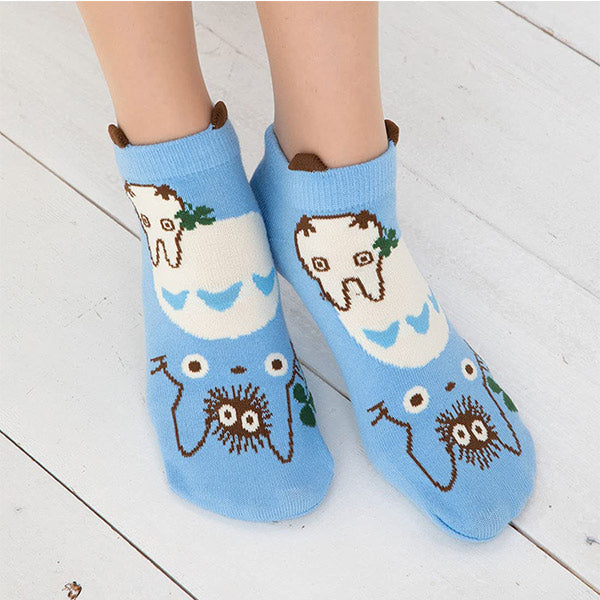 Totoro socks ANKLE EUR 37~39 GHIBLI JP 23~25cm SOCKS TOTORO UK 4~6 US Men 5~7 US Women 6~8